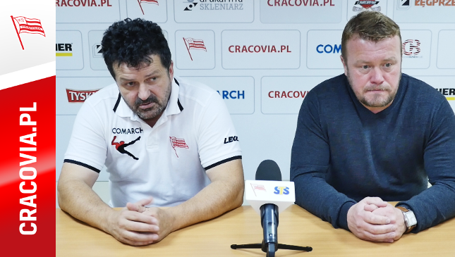 Konferencja prasowa po meczu Comarch Cracovia - GKS Tychy 