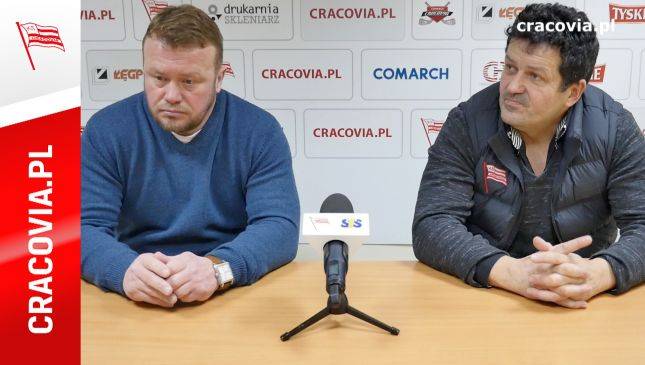 Trenerzy Rohaček i Gusow po meczu Comarch Cracovia - GKS Tychy 