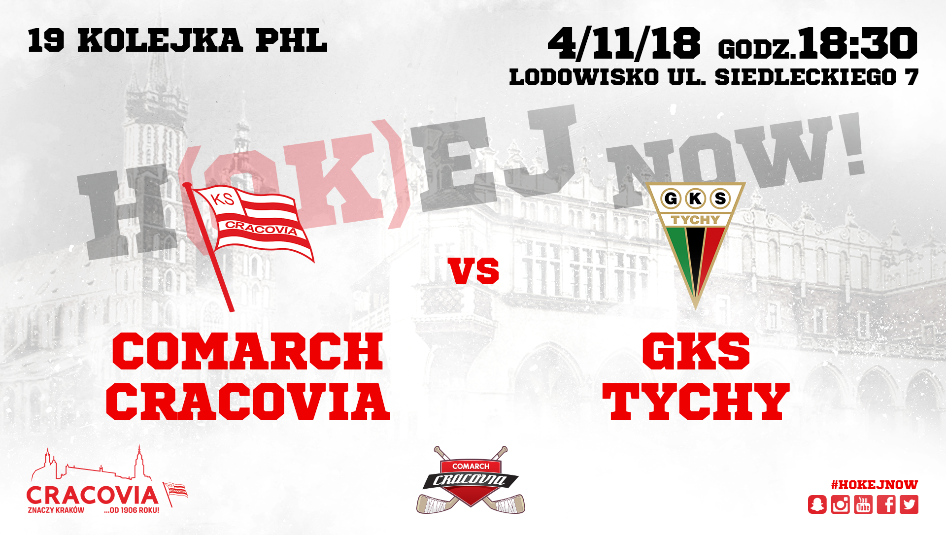 Comarch Cracovia - GKS Tychy [TRANSMISJA, RELACJA LIVE]