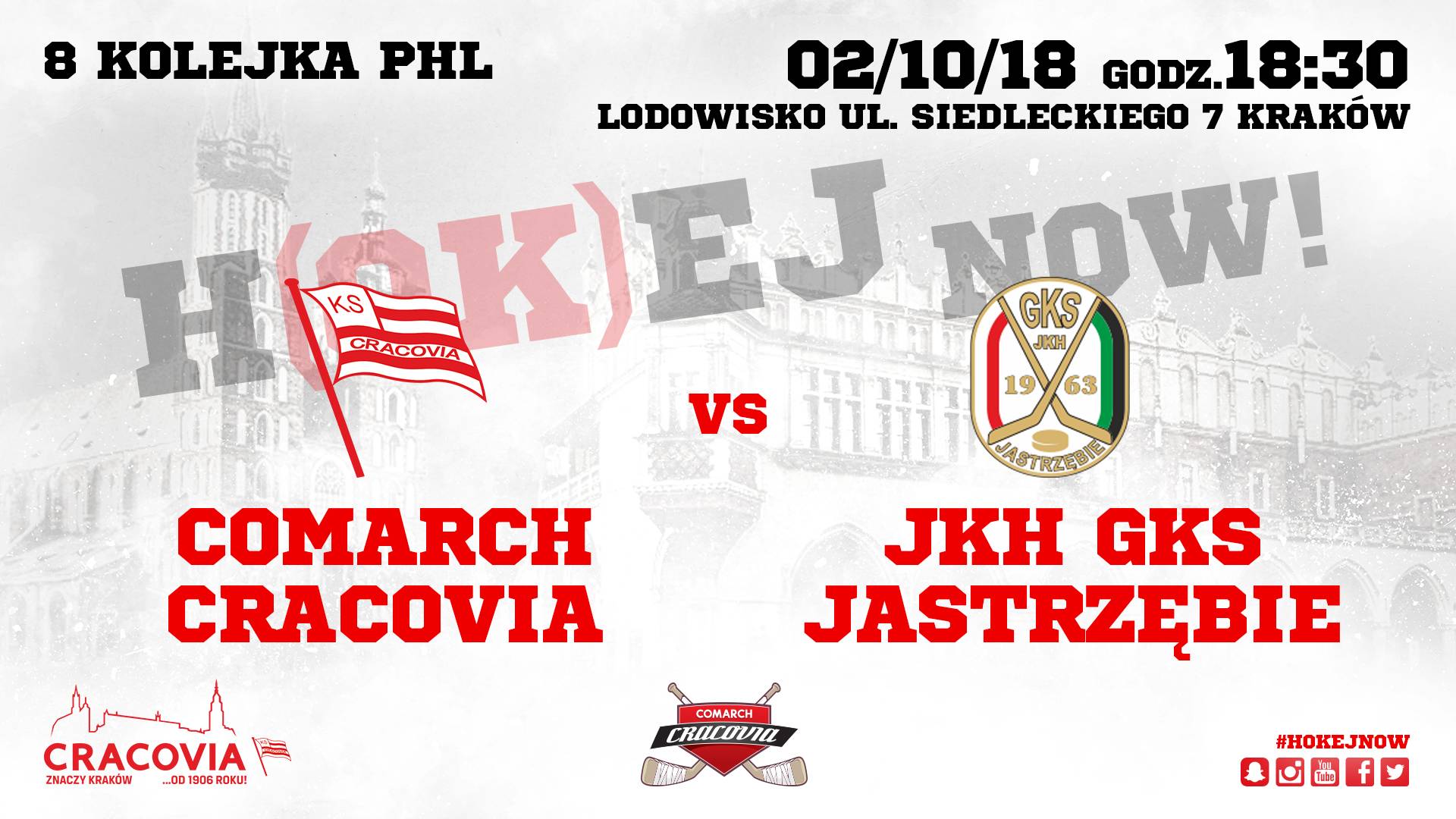 Comarch Cracovia - JKH GKS Jastrzębie [TRANSMISJA]