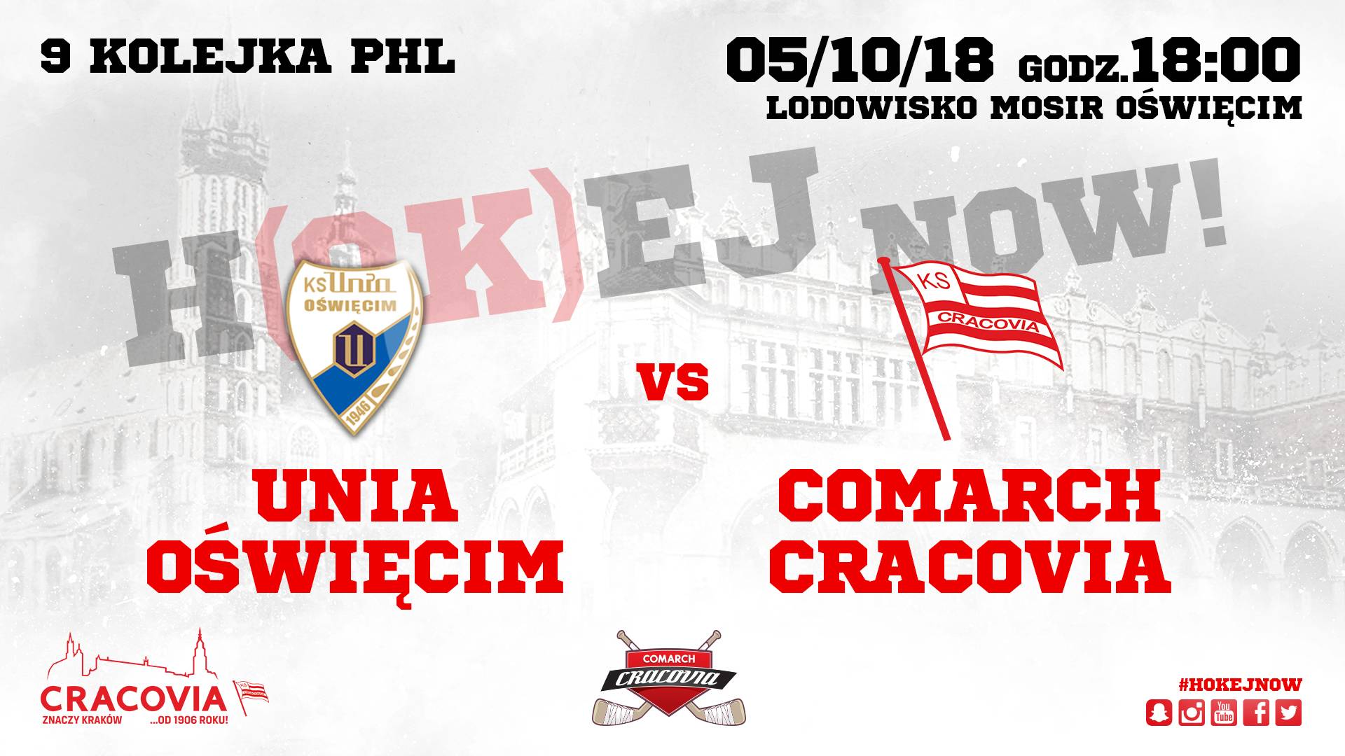 Comarch Cracovia - Unia Oświęcim [LIVE]