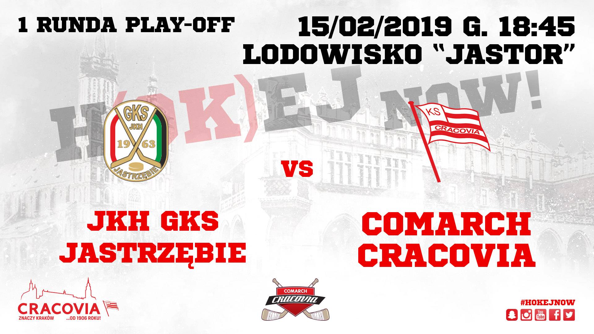 JKH GKS Jastrzębie - Comarch Cracovia [Relacja live]