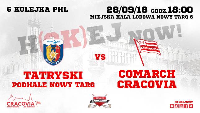 TatrySki Podhale Nowy Targ - Comarch Cracovia [LIVE]