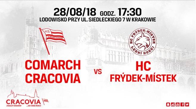 Comarch Cracovia - HC  Frýdek-Místek  godz. 17:30