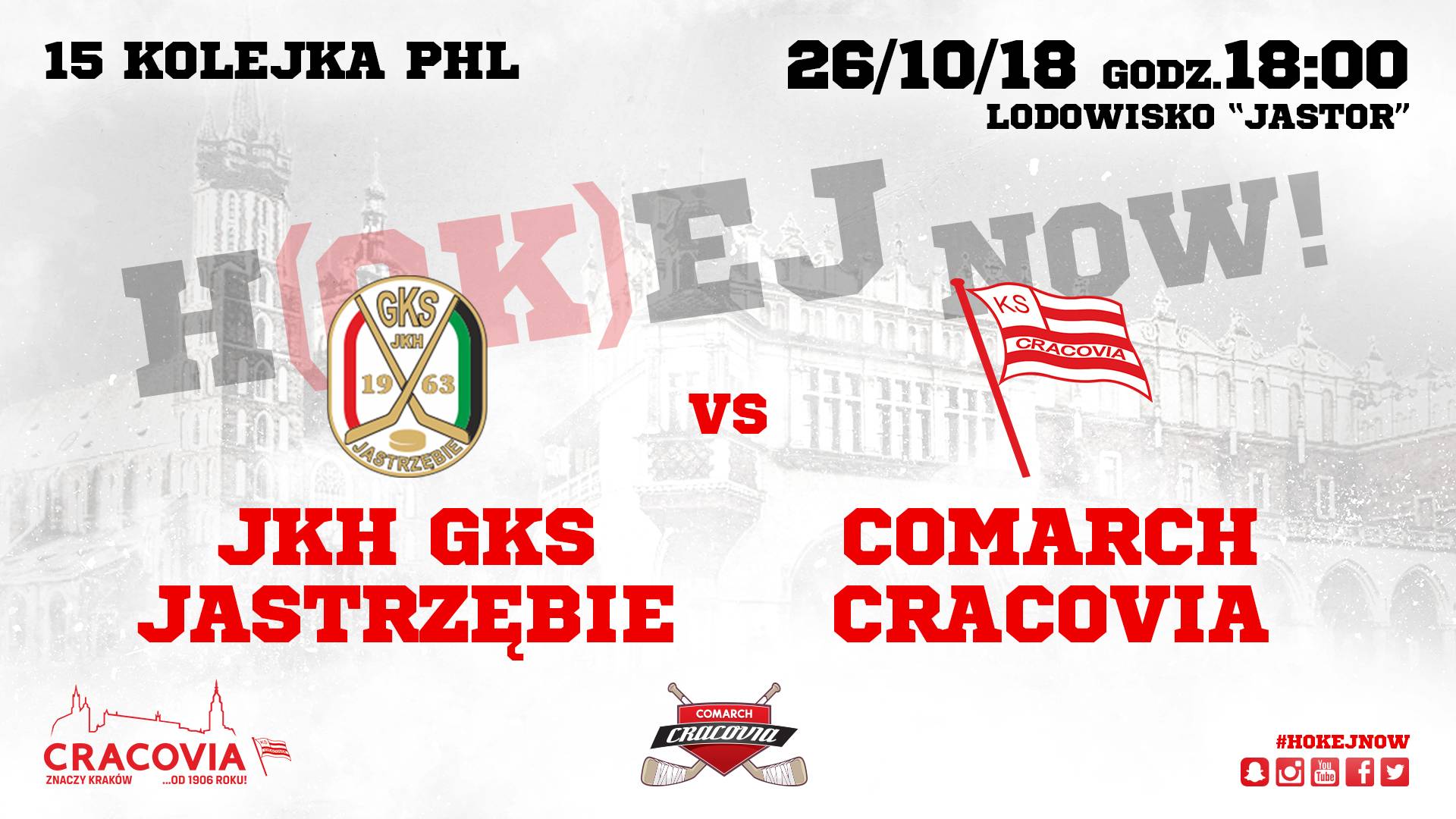 JKH GKS Jastrzębie - Comarch Cracovia [LIVE]