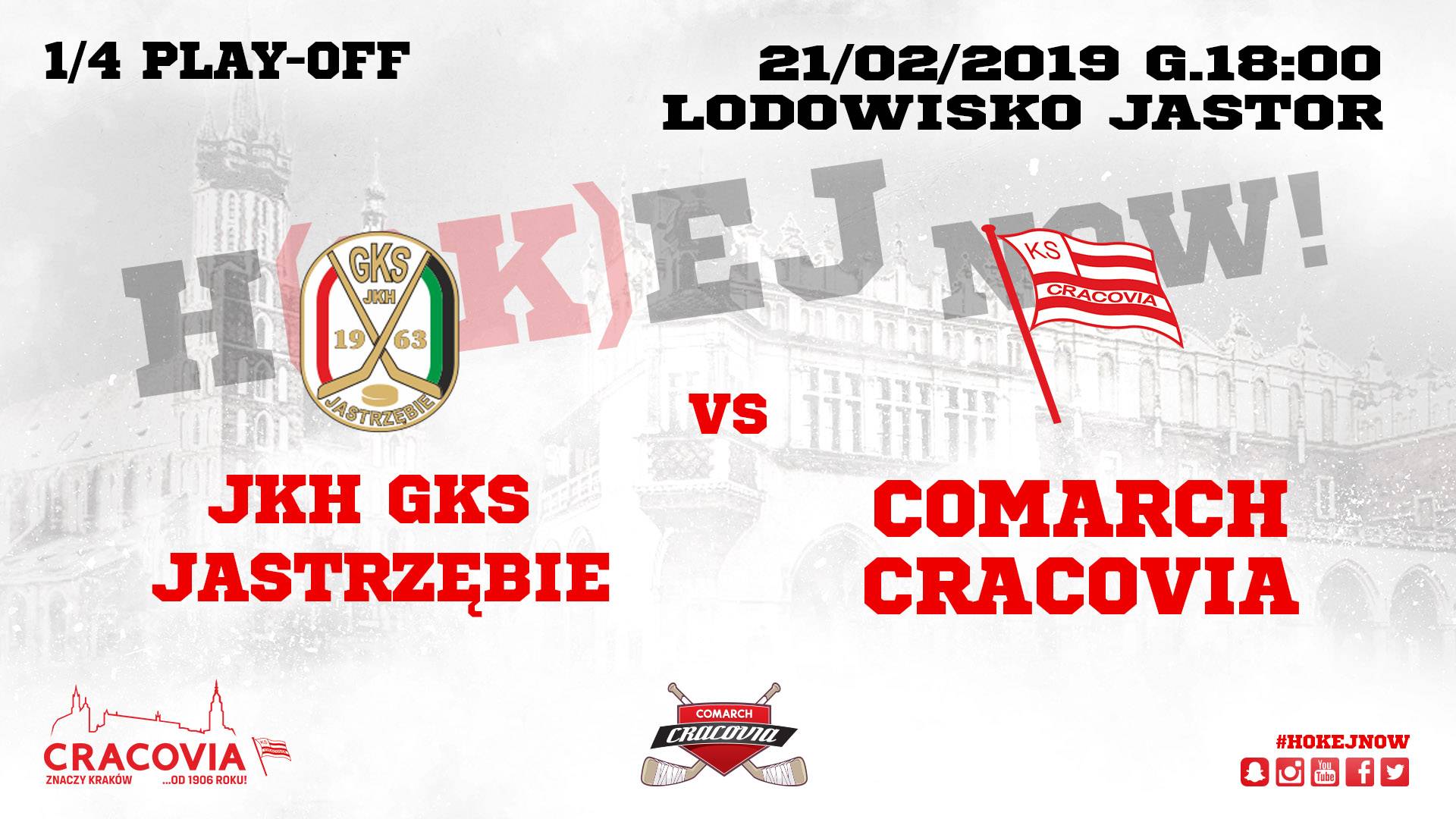 JKH GKS Jastrzębie - Comarch Cracovia [RELACJA LIVE]