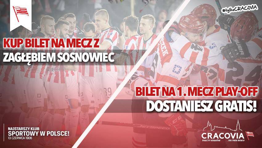 Kup bilet na mecz z Zagłębiem Sosnowiec, a bilet na półfinał play-off dostaniesz gratis!