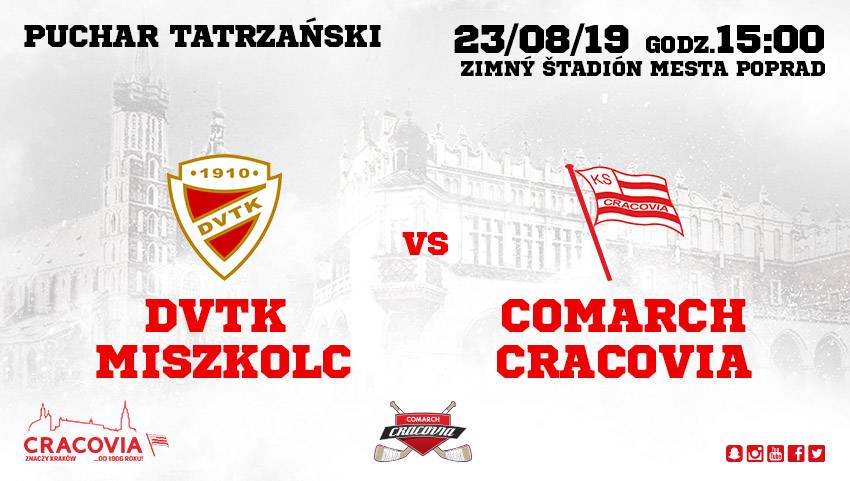 Puchar Tatrzański: DVTK Jegesmedvék Miszkolc - Comarch Cracovia [RELACJA LIVE]