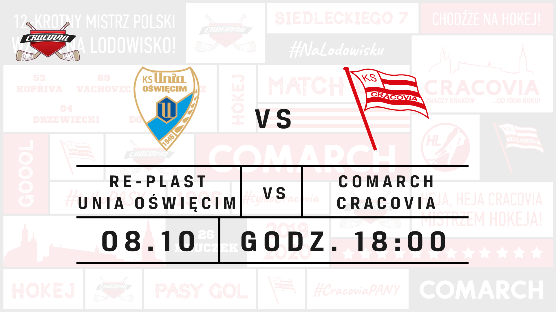 Re-Plast Unia Oświęcim - Comarch Cracovia [TRANSMISJA, RELACJA LIVE]