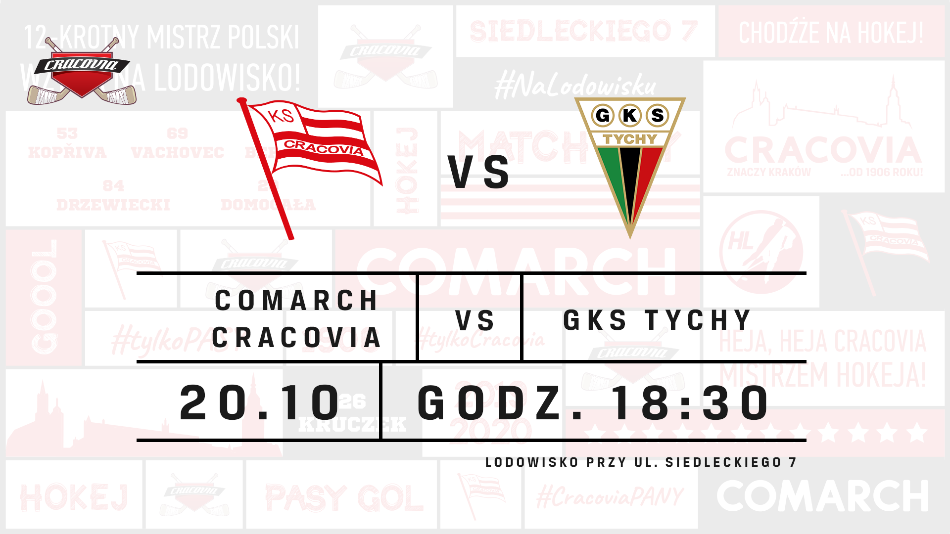 Comarch Cracovia - GKS Tychy [TRANSMISJA, RELACJA LIVE]