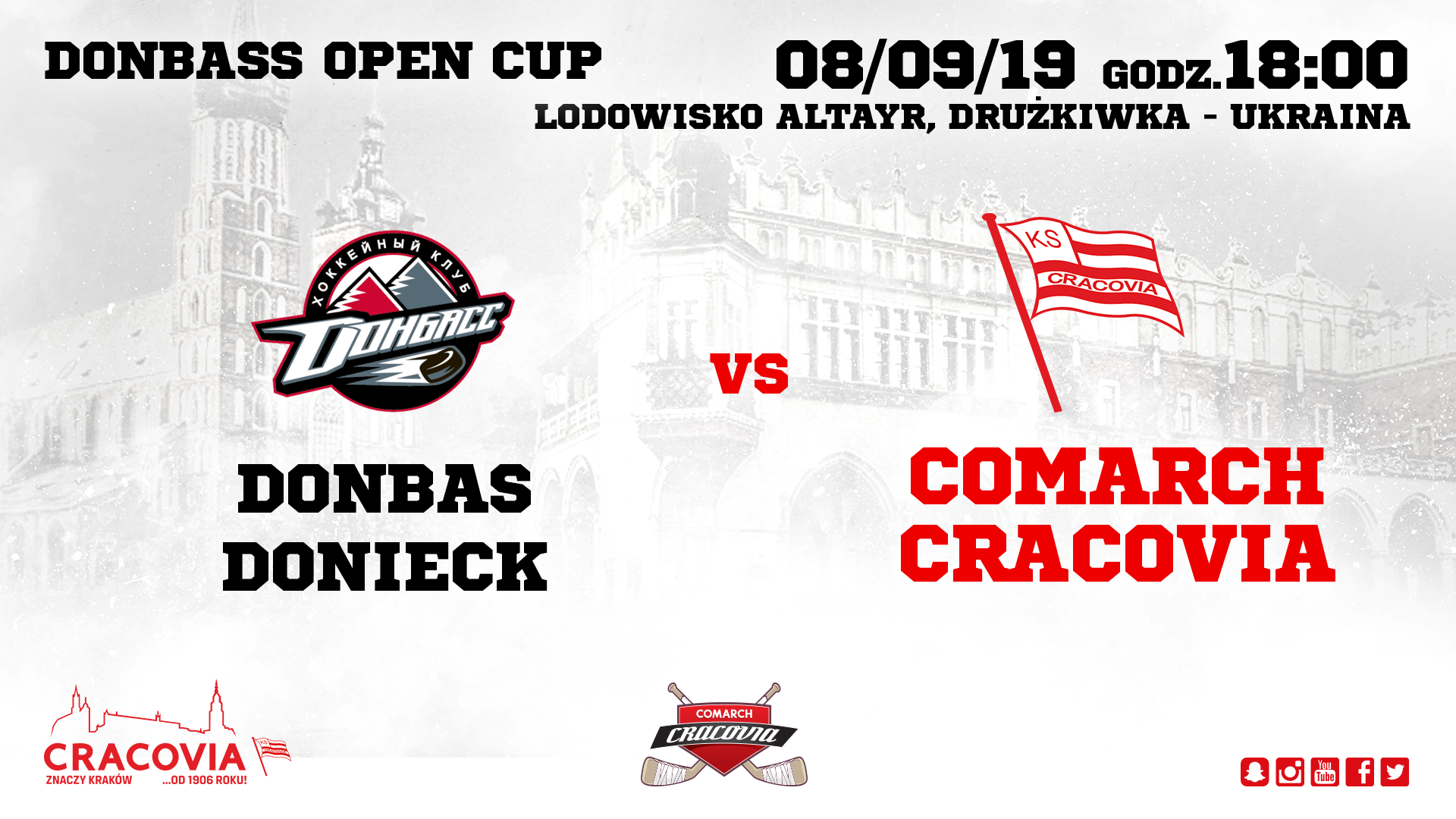 Donbass Open Cup: Donbas Donieck - Comarch Cracovia [RELACJA LIVE]