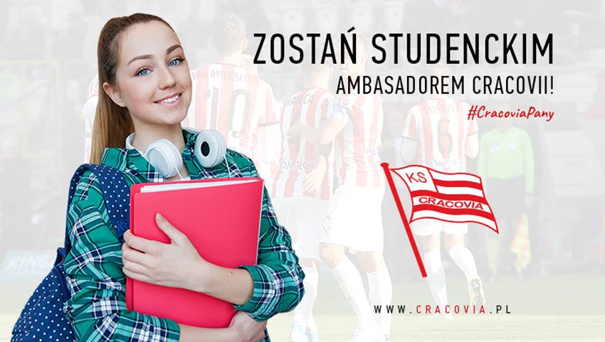 Zostań Studenckim Ambasadorem Cracovii!