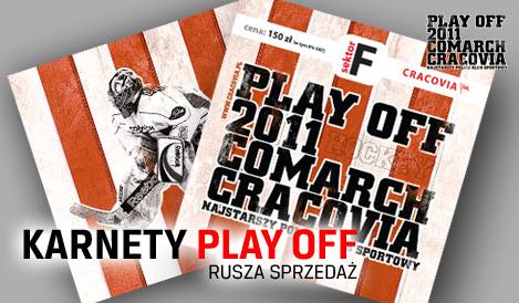 Karnety na play offy od dziś przy Wielickiej!