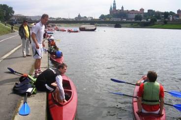 Kajakami po Wiśle (foto)